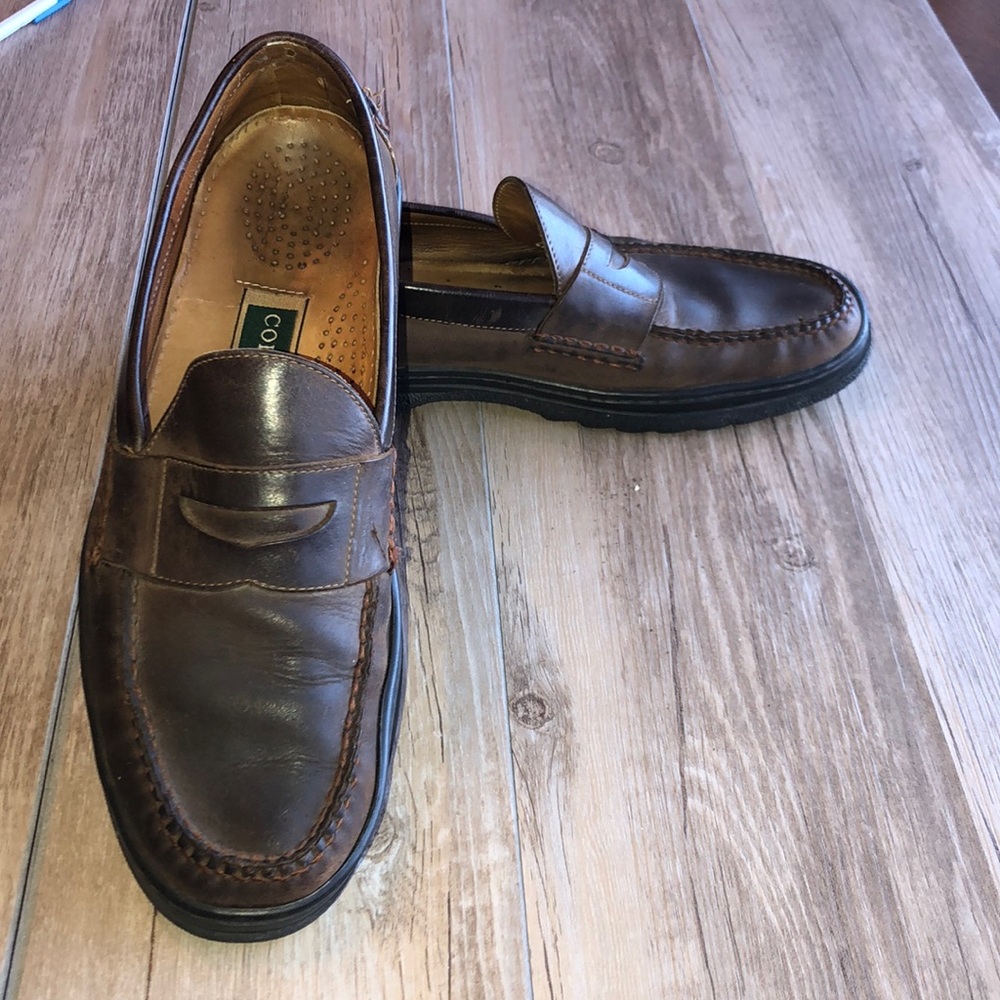 COLE HAAN Leather slip-on loafers size 11
